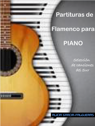 Book cover for Partituras de Flamenco al PIANO