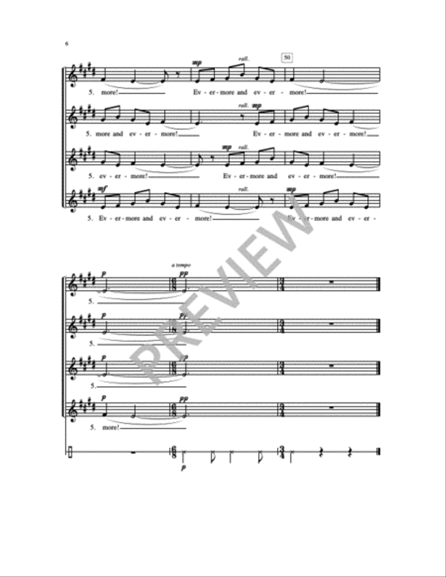 Of the Father's Love Begotten 2-Part scores gallery preview page 3