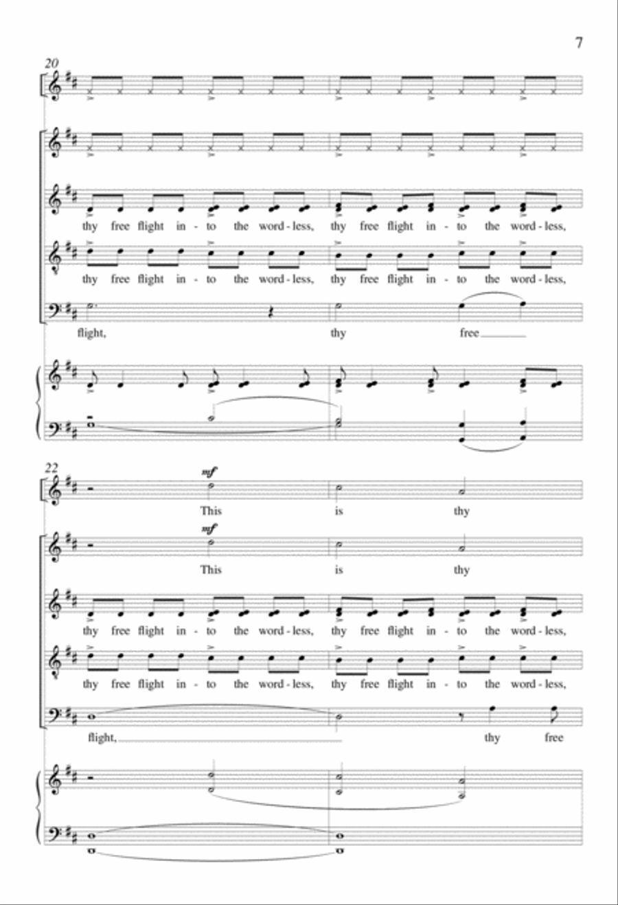 This Is Thy Hour Divisi scores gallery preview page 6