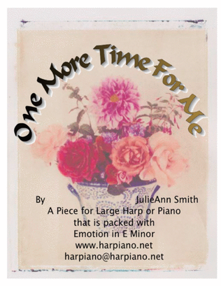 Book cover for One More Time For Me for Large Harp