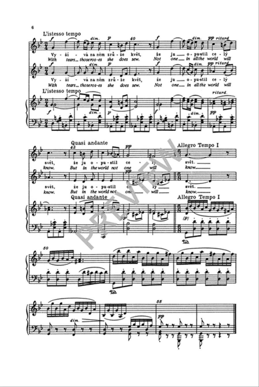The Dove and the Maple Tree 2-Part scores gallery preview page 7