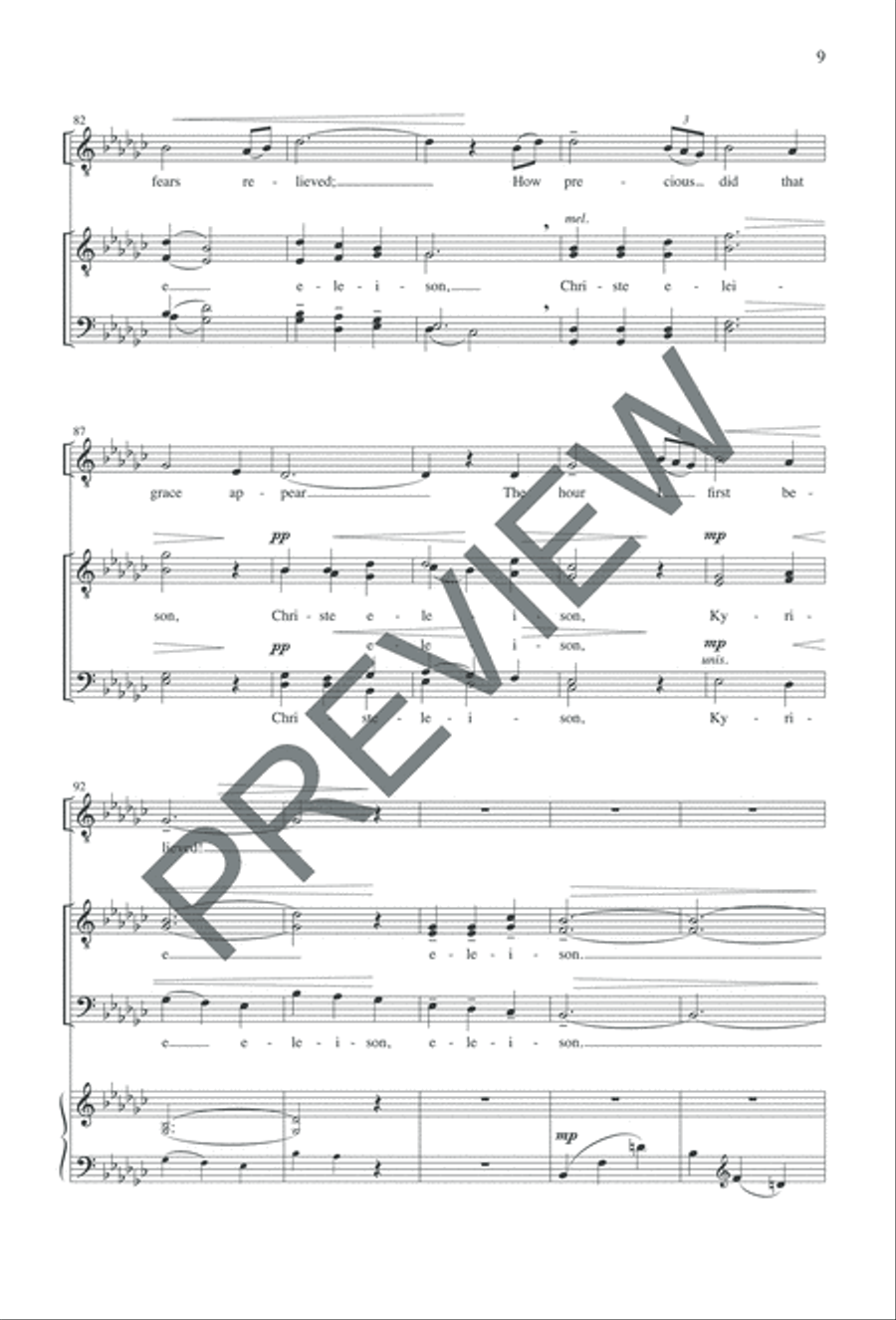 Choral Reflection on Amazing Grace - TTBB edition TTBB scores gallery preview page 9