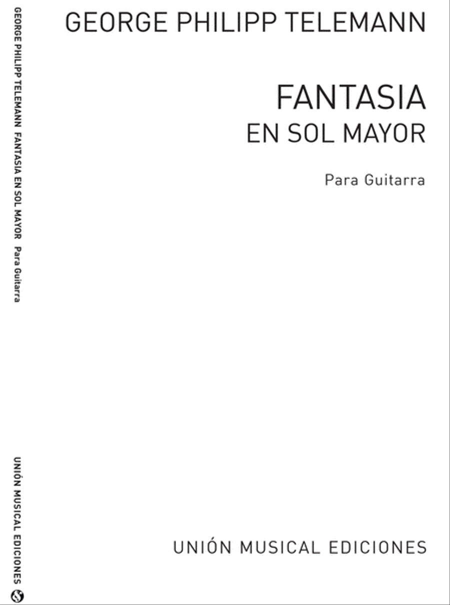 Fantasia En Sol Mayor Fantasia En Sol Mayor Acoustic Guitar scores gallery preview page 1