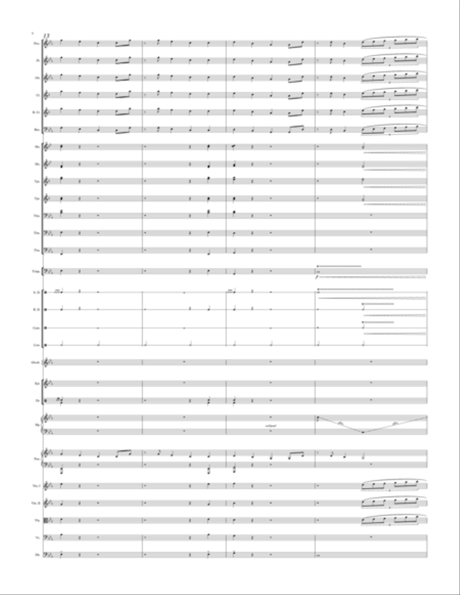 Another Day Of Sun Full Orchestra scores gallery preview page 6