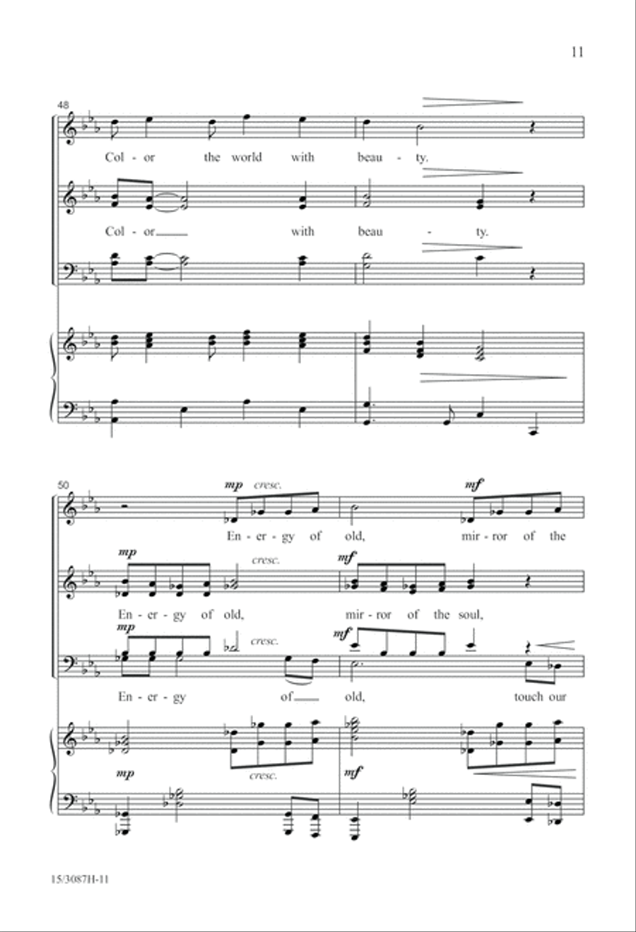 Music, Sing On! 4-Part scores gallery preview page 12