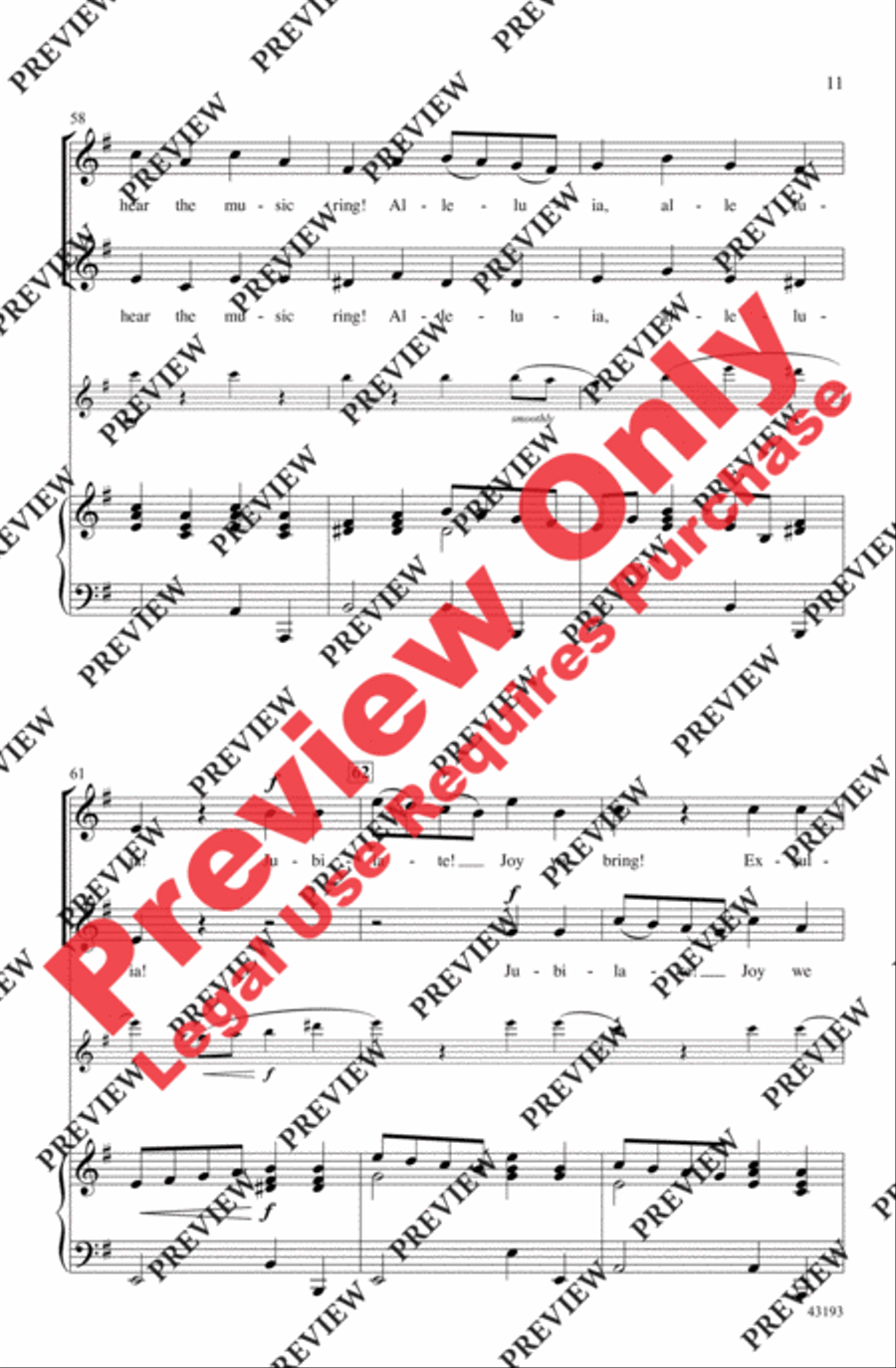 Jubilate! Joy We Bring! 2-Part scores gallery preview page 11