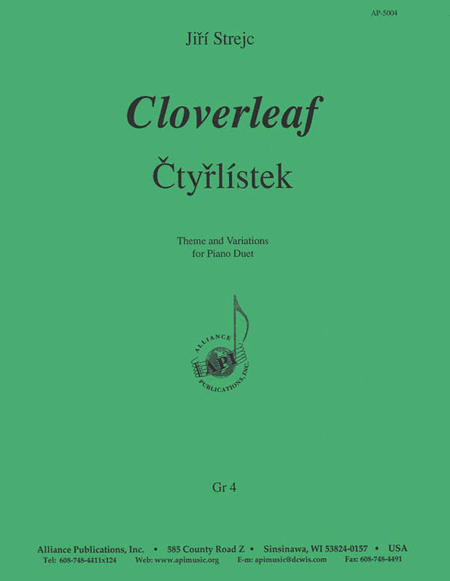 Cloverleaf/ctyrlistek - Pno Duet