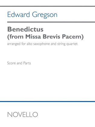 Book cover for Benedictus (from Missa Brevis Pacem)