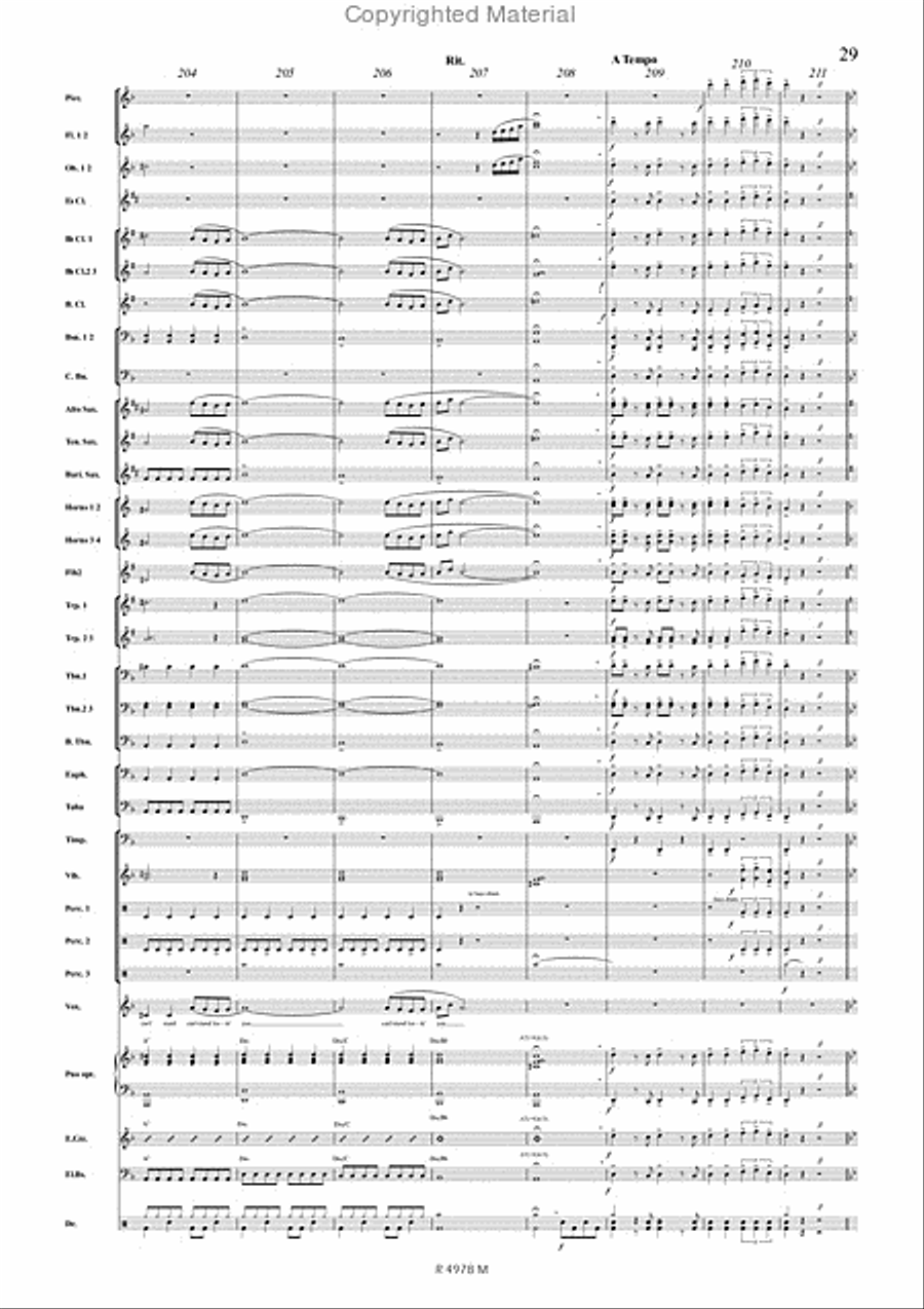 Police Concert Band scores gallery preview page 15