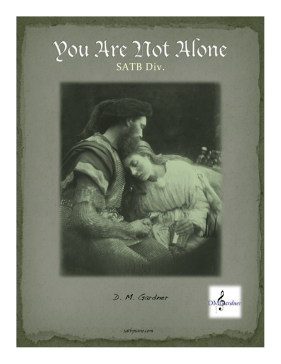 You Are Not Alone (SATB divisi) Divisi scores gallery preview page 1