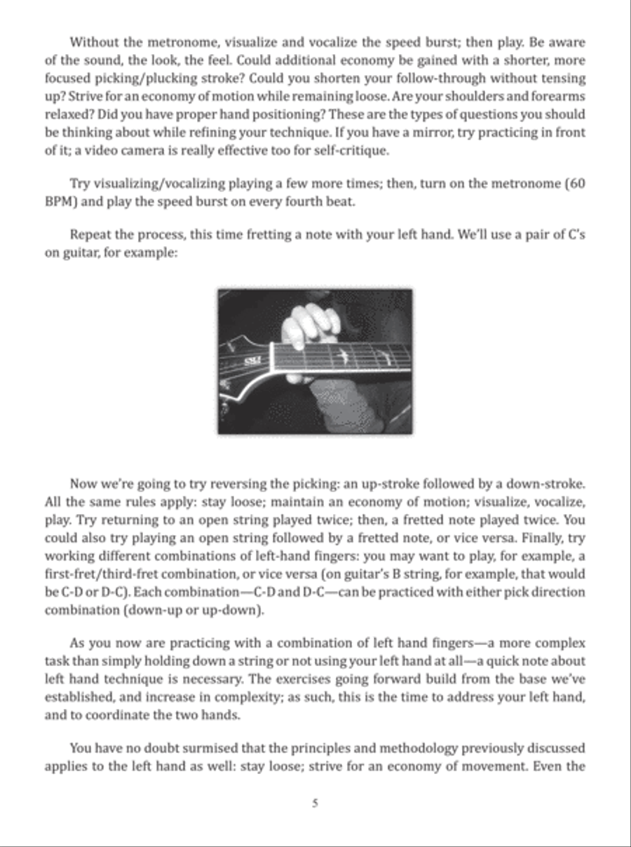 Learn to Burn: How to Play Fast Using Speed Bursts (for Stringed Instruments) Double Bass scores gallery preview page 6