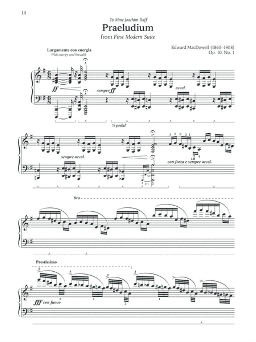 Classics for the Advancing Pianist -- Edward MacDowell, Book 3 Piano Solo scores gallery preview page 8