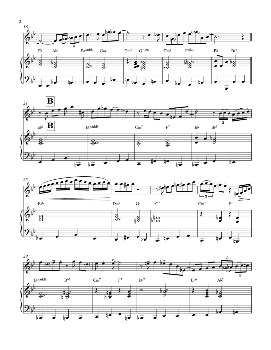 Stranger On The Shore Flute Solo scores gallery preview page 2