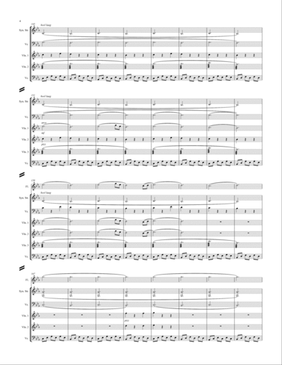 Achilles Come Down Flute scores gallery preview page 4
