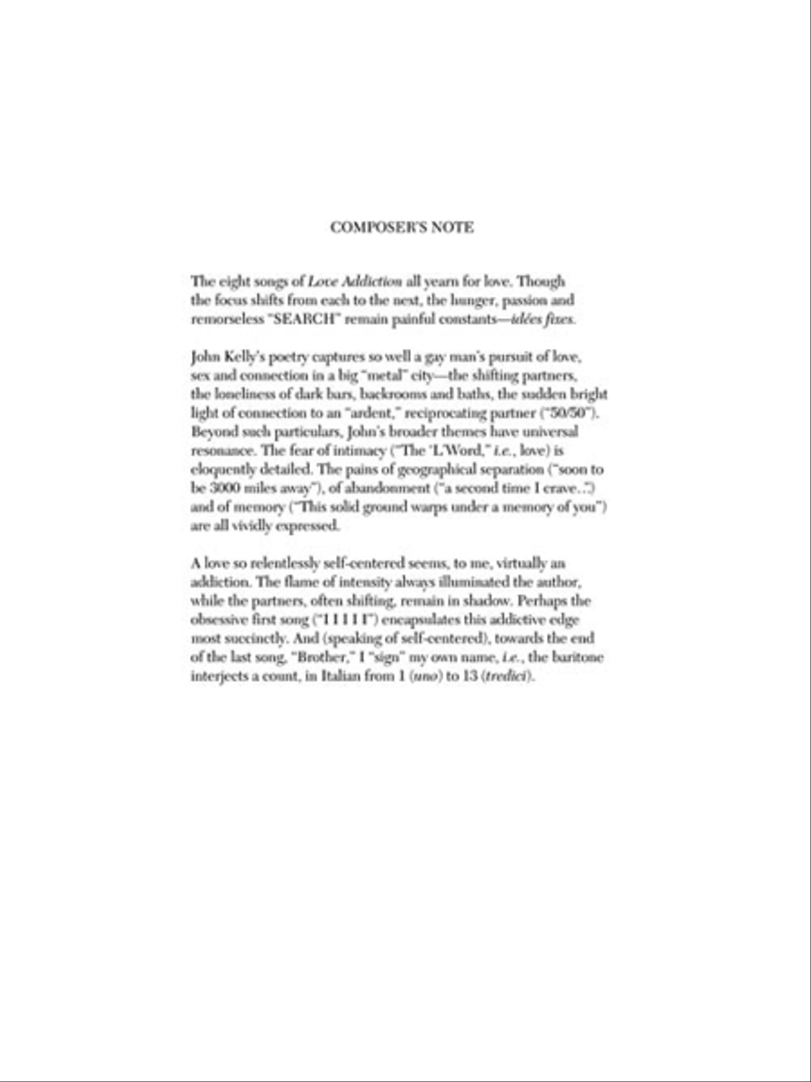 Love Addiction Baritone Voice scores gallery preview page 4