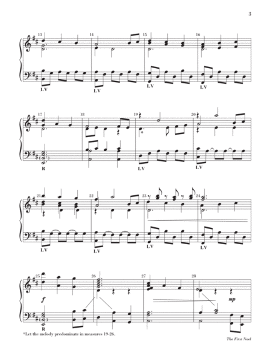 The First Noel 5-Octaves scores gallery preview page 4