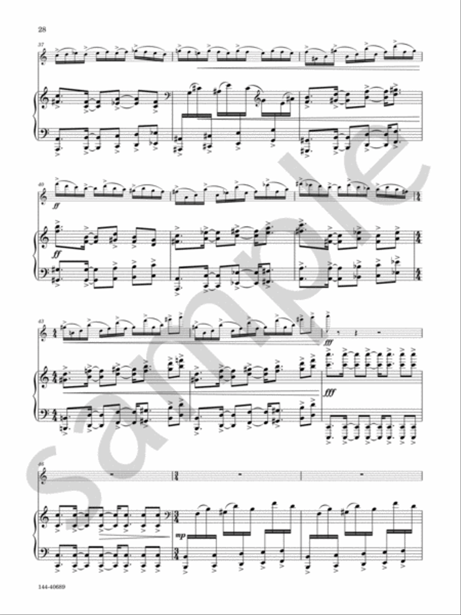 Sonata No. 2 Chamber Music scores gallery preview page 11