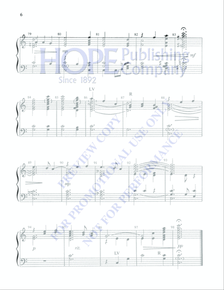 Two Meditations on the Cross 3-Octaves scores gallery preview page 7