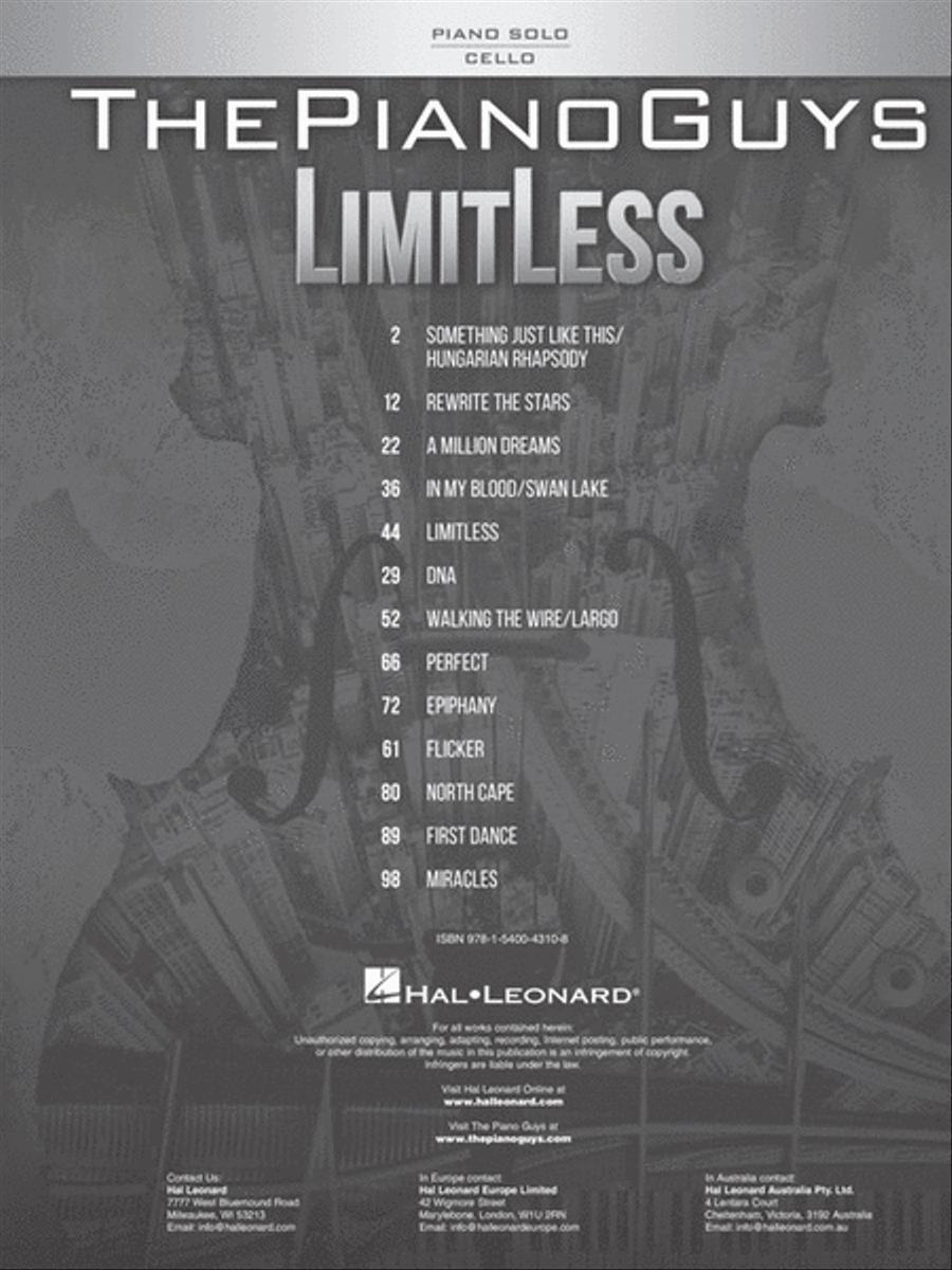 The Piano Guys – LimitLess Piano Solo scores gallery preview page 3