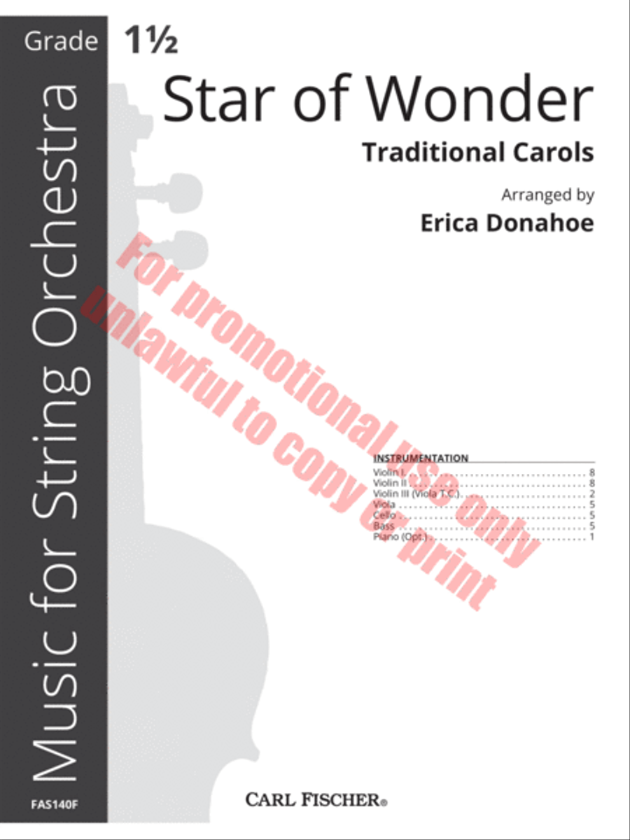 Star of Wonder Orchestra scores gallery preview page 2