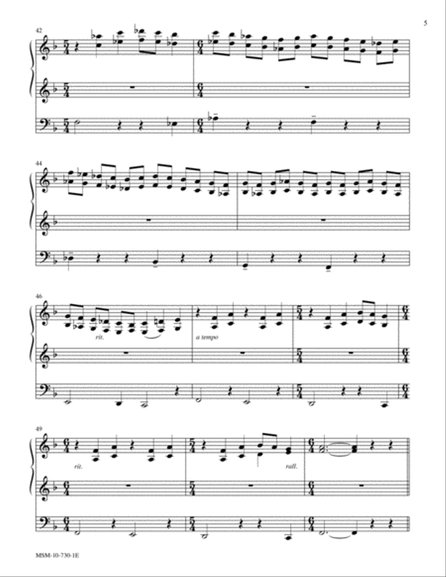 Will You Come and Follow Me (Kelvingrove) Choir scores gallery preview page 5