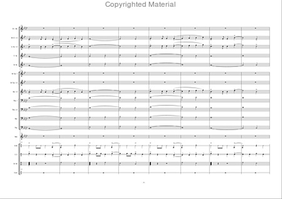 Western Trail Western Trail Concert Band scores gallery preview page 5