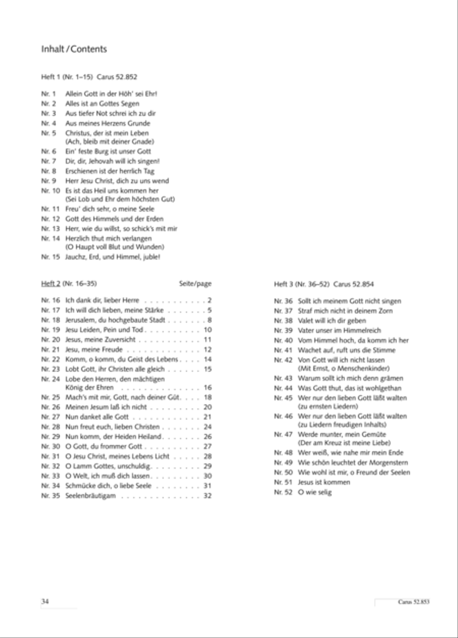 Reger: 52 easy preludes for the most common Lutheran chorales op. 67, Volume 2