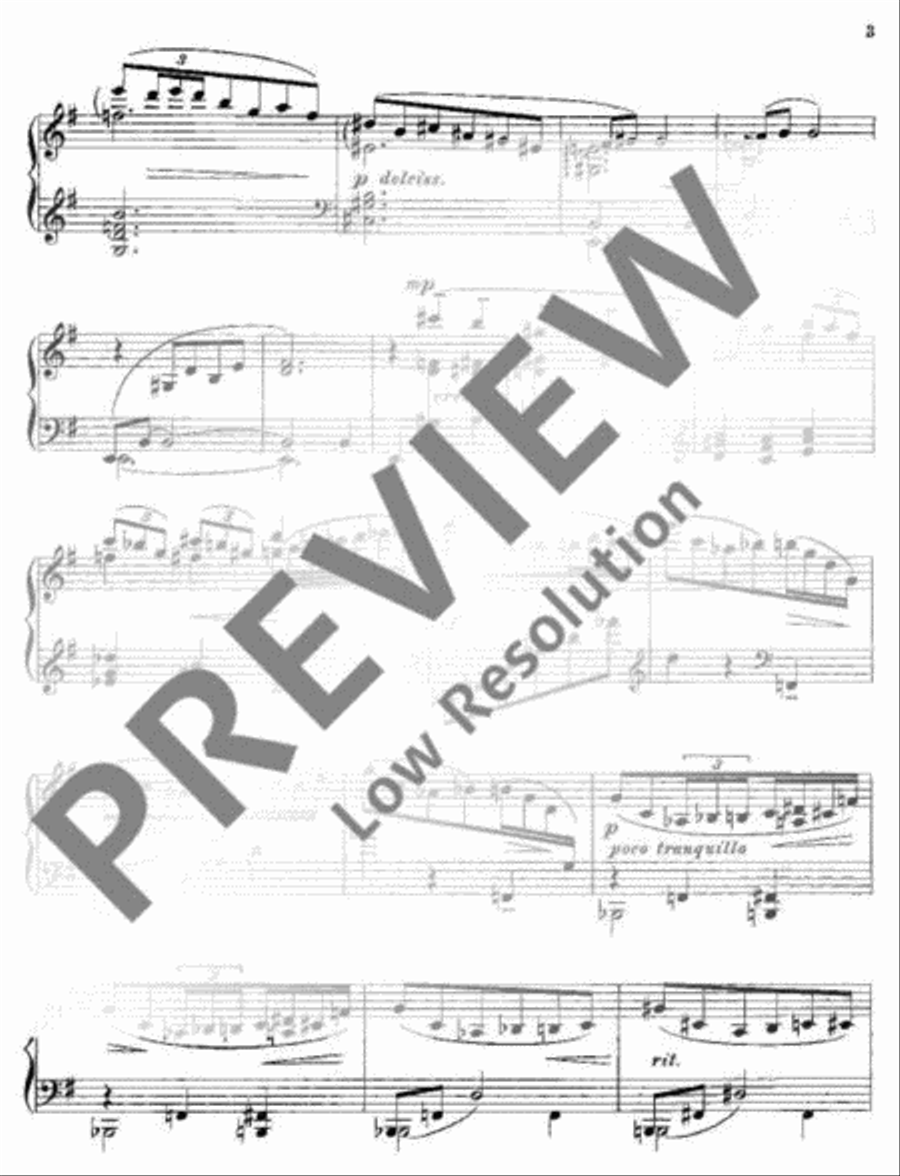 Oriental Dance Piano Solo scores gallery preview page 4