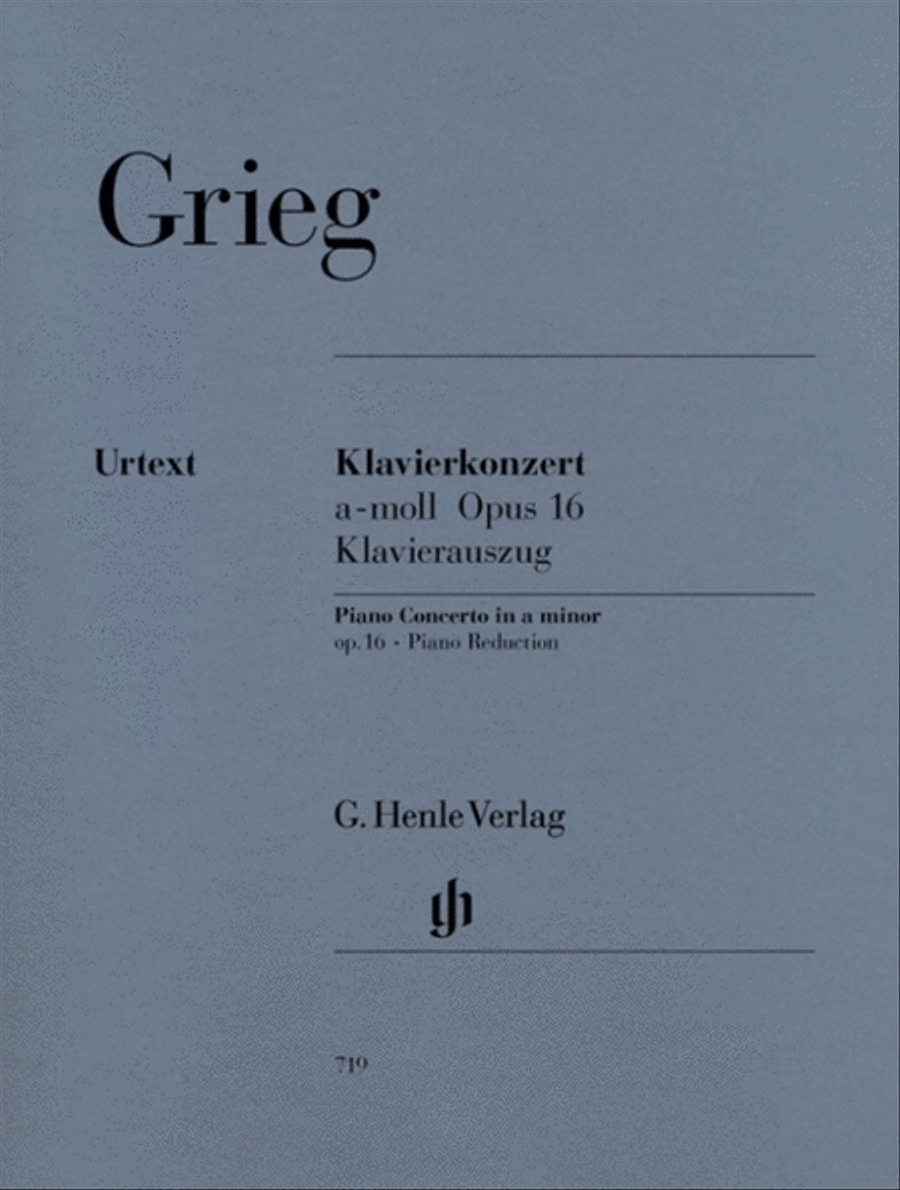 Grieg - Concerto Op 16 A Min 2 Pno 4 Hand