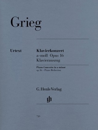 Grieg - Concerto Op 16 A Min 2 Pno 4 Hand