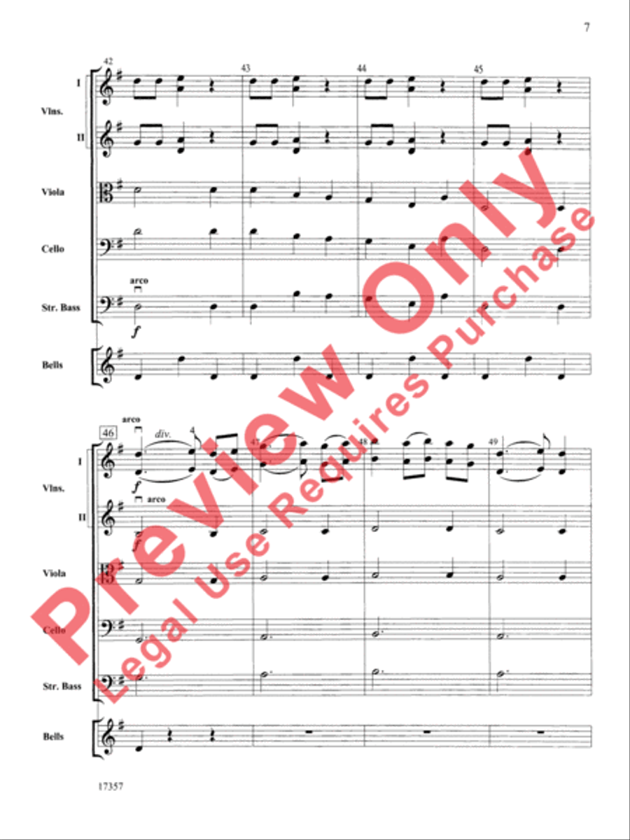 Korean Folk Tune String Orchestra scores gallery preview page 8