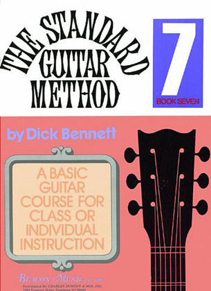 Book cover for The Standard Guitar Method Book 7