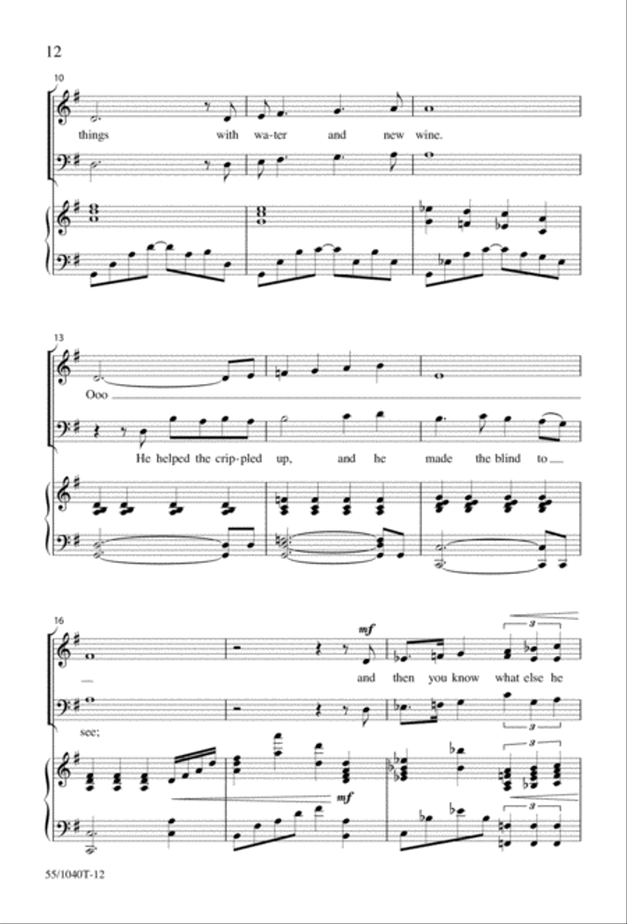 Arise, Rejoice! 3-Part scores gallery preview page 14