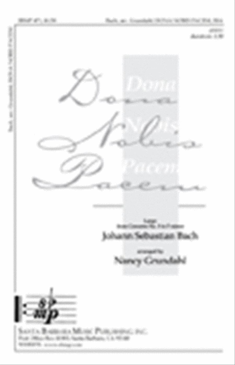 Dona Nobis Pacem - SSA Octavo SSA scores gallery preview page 1