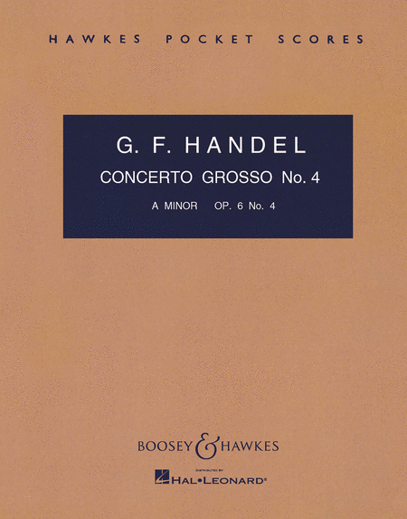 Concerto Grosso, Op. 6, No. 4