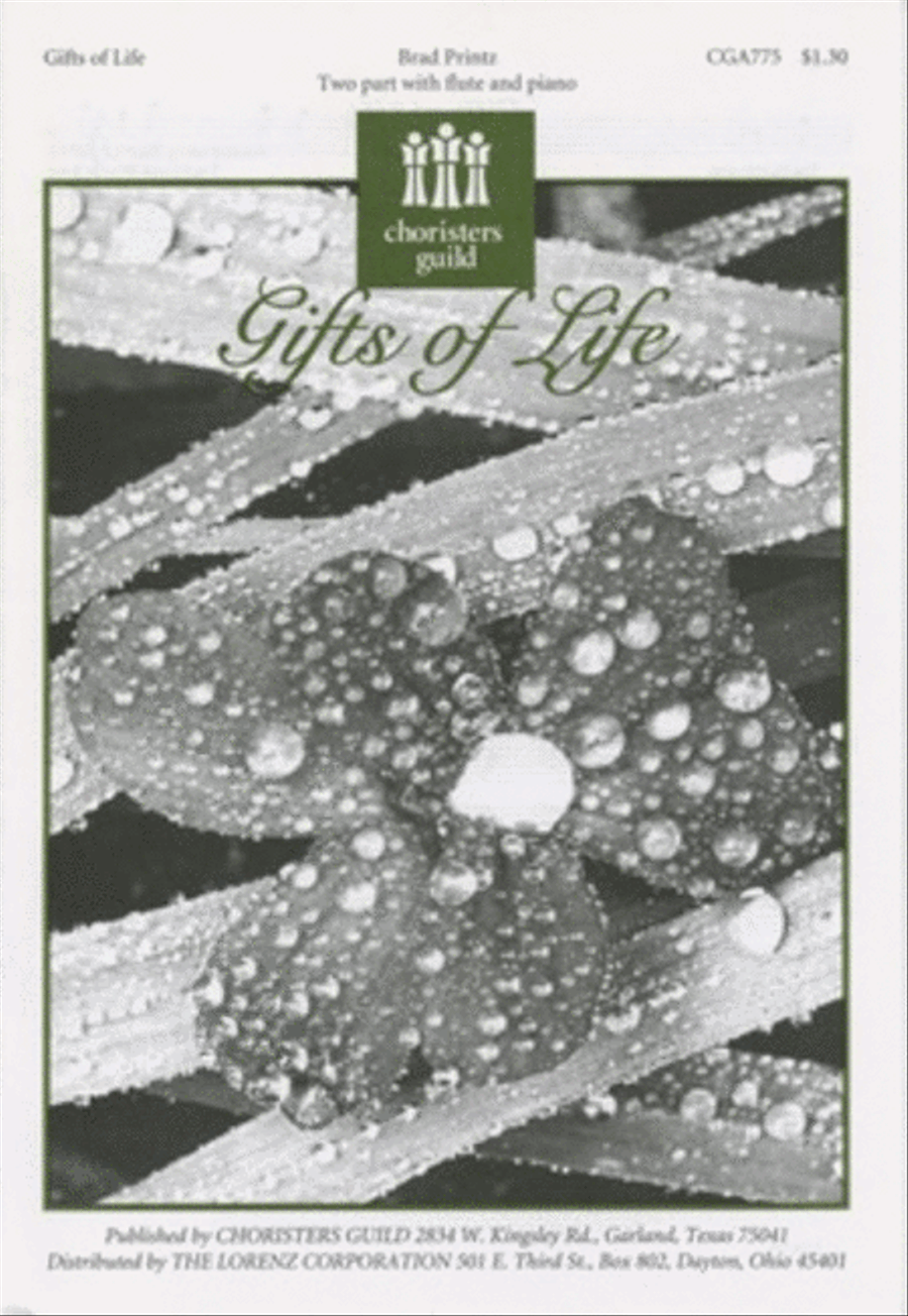 Gifts of Life Gifts of Life 2-Part scores gallery preview page 1