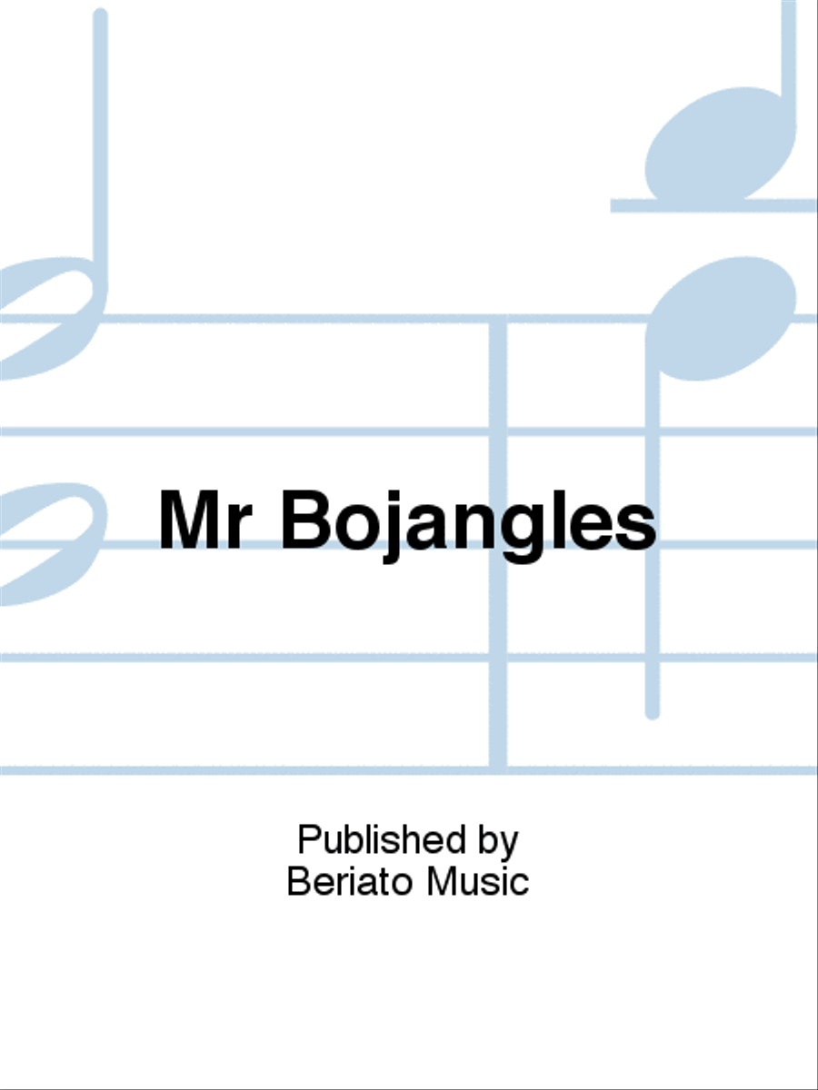 Mr Bojangles Piano, Vocal, Guitar scores gallery preview page 1