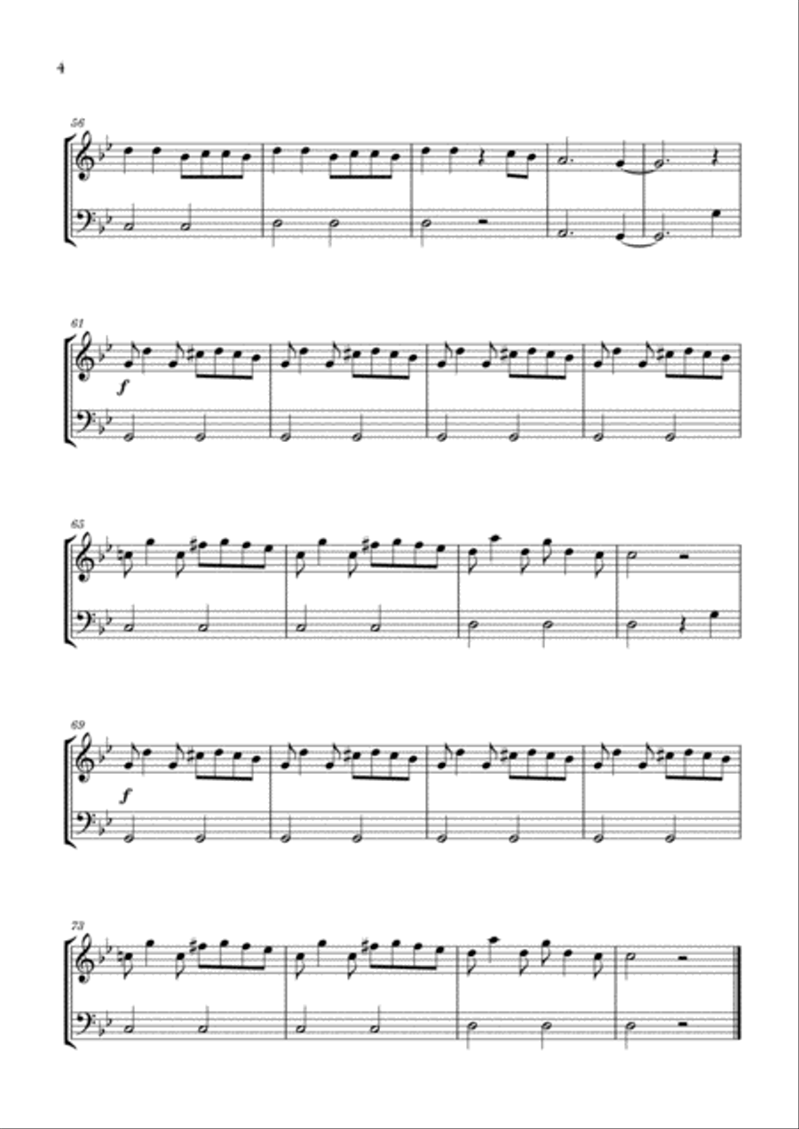 Bad Guy Bad Guy Woodwind Duet scores gallery preview page 4