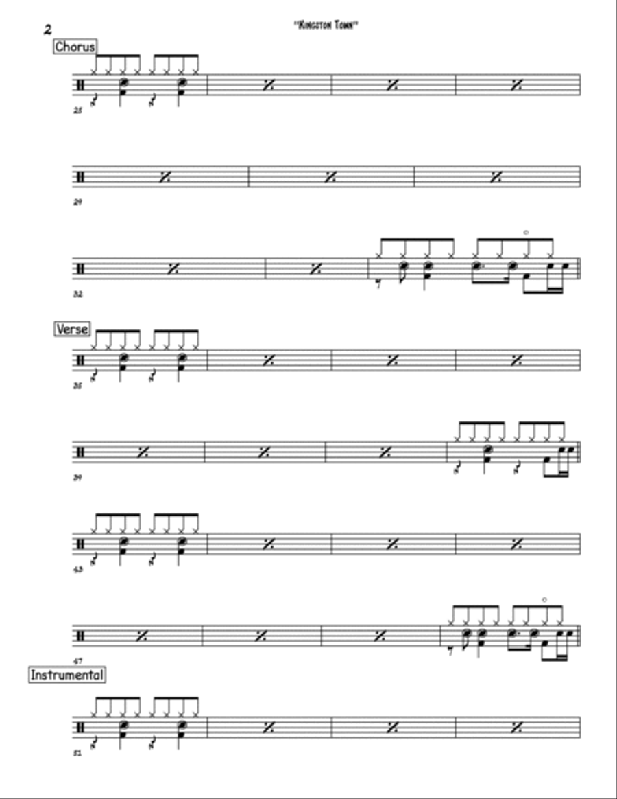 Kingston Town Voice scores gallery preview page 6