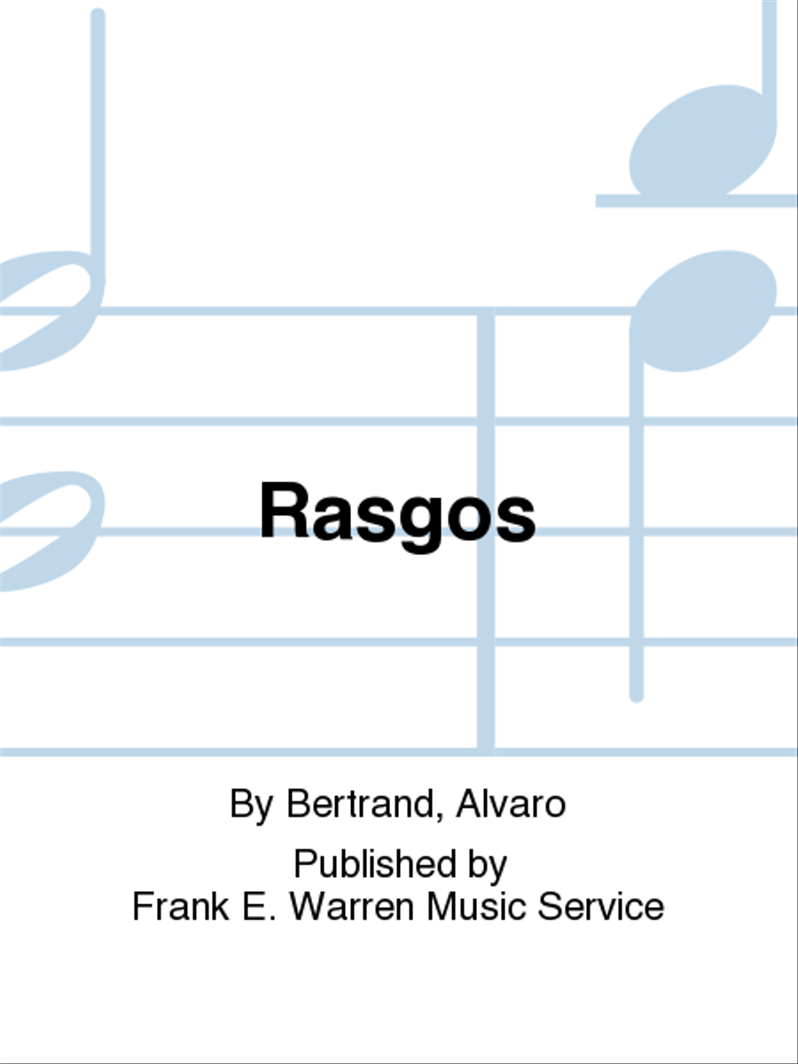 Rasgos Piano Solo scores gallery preview page 1