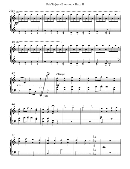Ode to Joy, B Version Harp II image number null