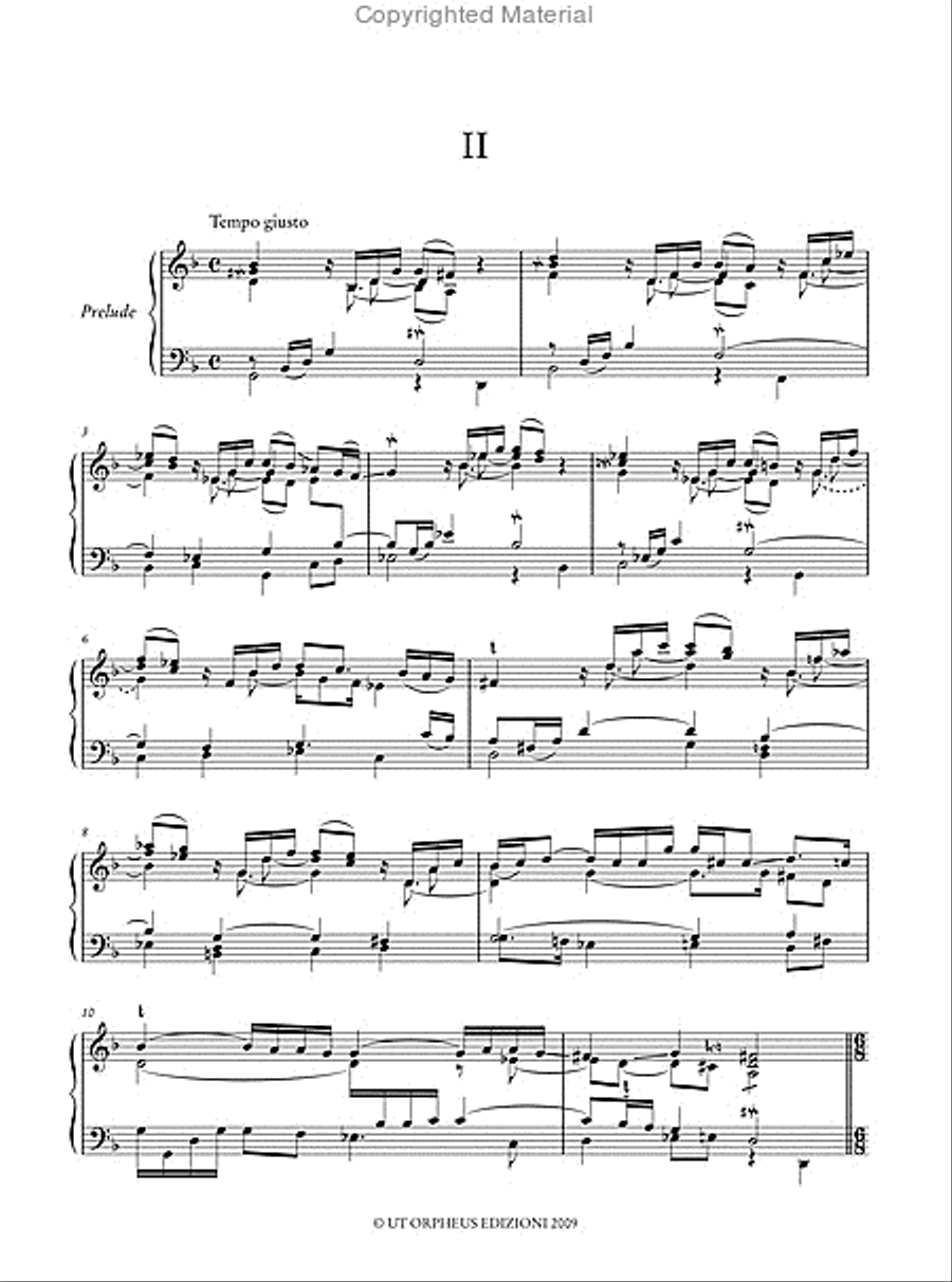 Componimenti Musicali (1739) for Harpsichord Harpsichord scores gallery preview page 3