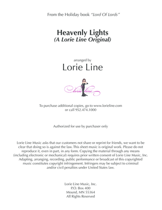 Book cover for Heavenly Lights