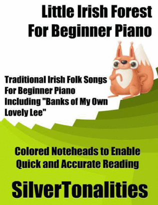 Book cover for Little Irish Forest for Beginner Piano