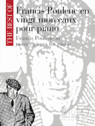 Book cover for The Best of Francis Poulenc in Twenty Pieces for Piano
