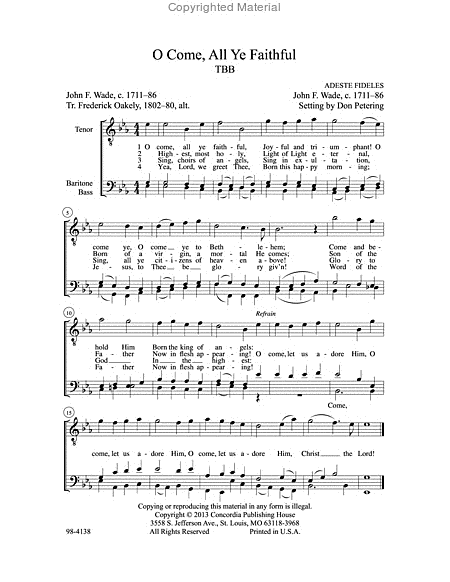 Four Hymns for Men's Voices, Set 2 image number null