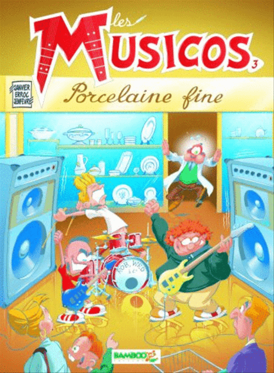 Les musicos tome 3 Book scores gallery preview page 1