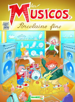 Book cover for Les musicos tome 3