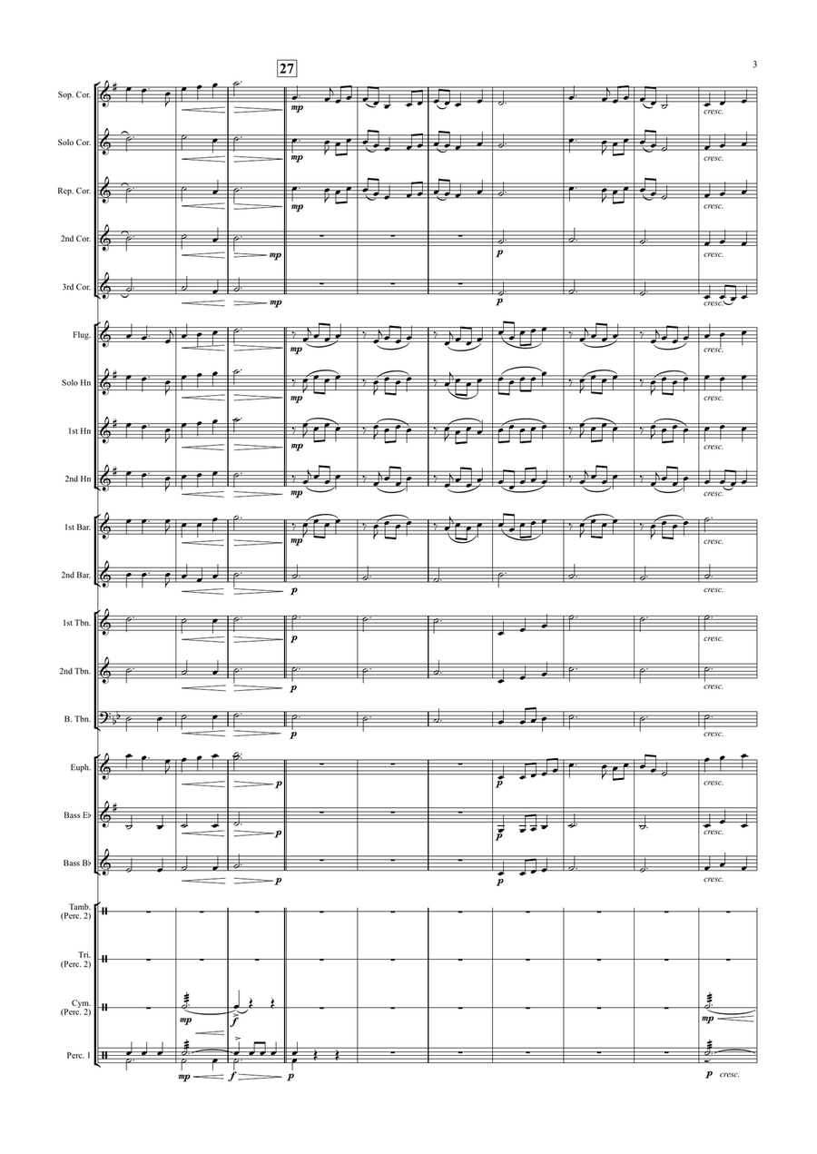 Trish (Brass Band) Brass Band scores gallery preview page 3