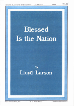 Blessed Is the Nation